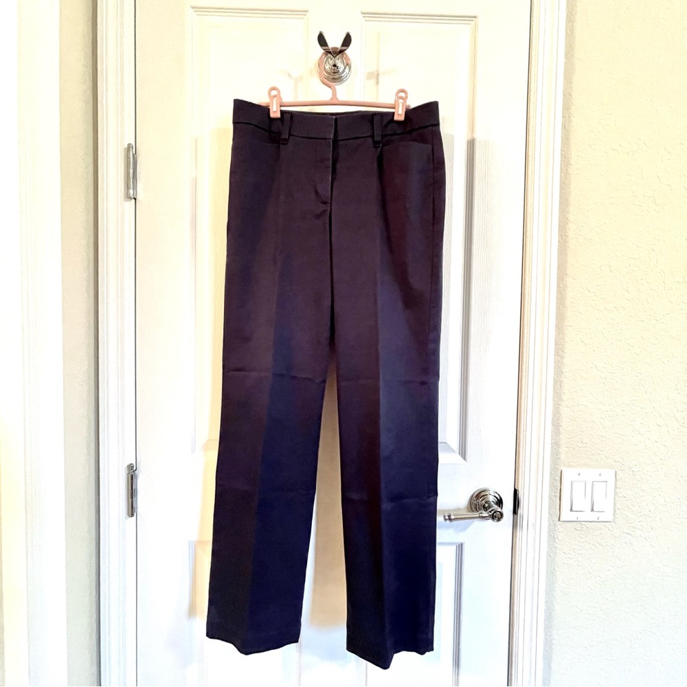 Charter Club Pant Shop women’s size 6 navy trousers